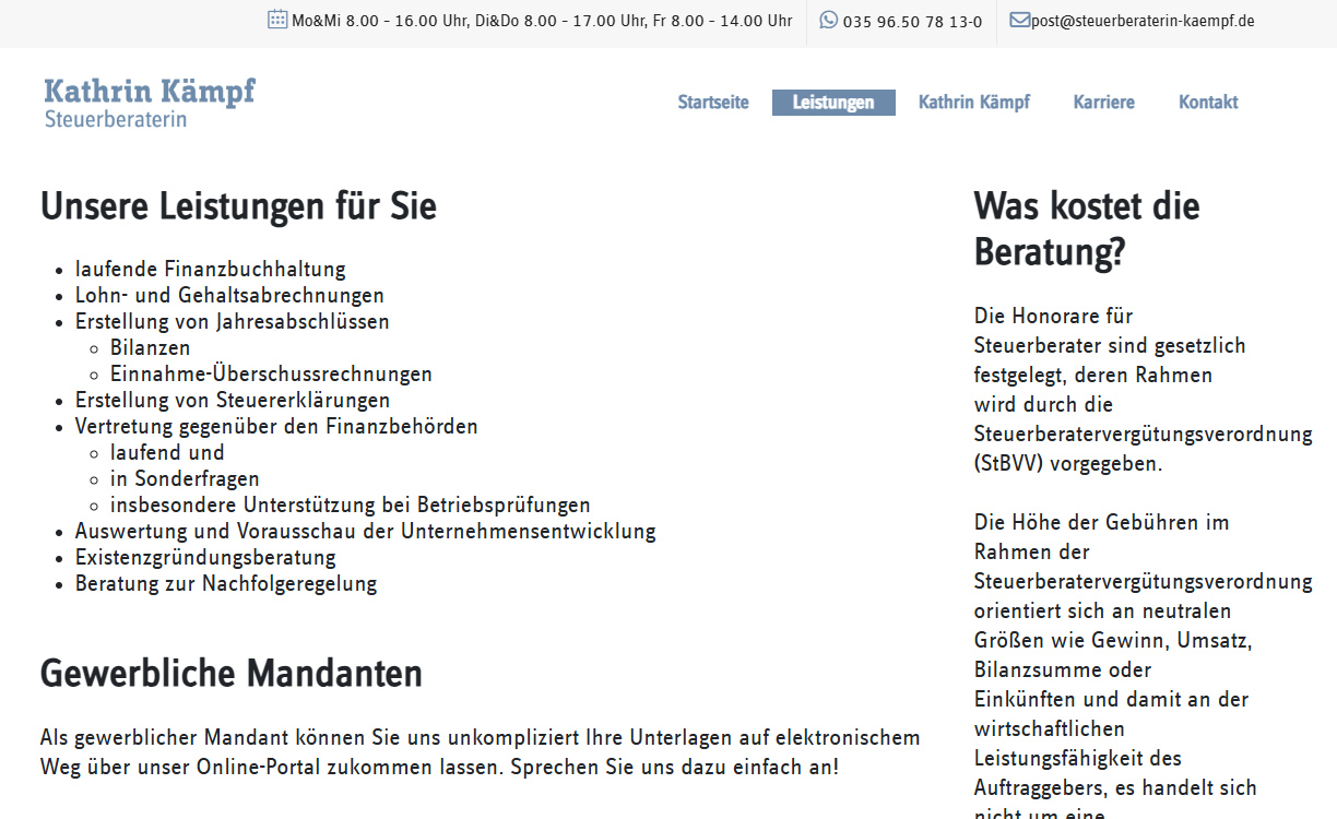 Steuerberaterin-Kaempf.de